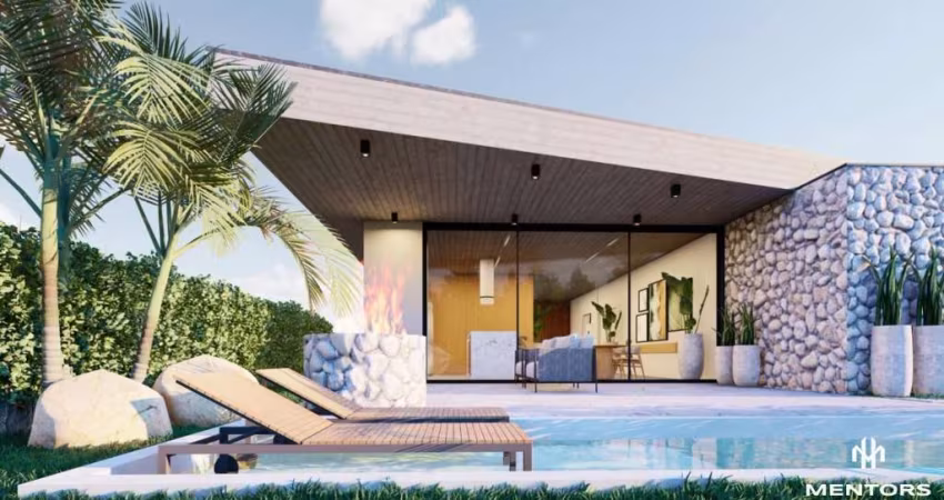 Casa térrea, com 4 suítes no Condomínio Porto Coronado