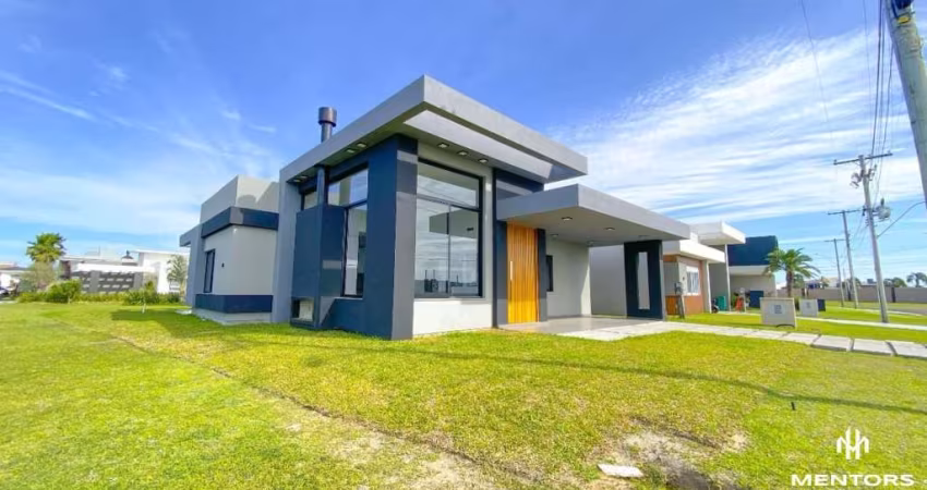 Casa de Esquina com Vista para o Lago e Fundo Área Verde no Condomínio Riviera Xangri-La