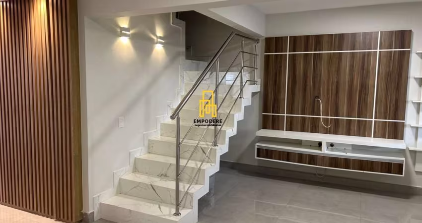 Casa em Condomínio para Venda em Uberlândia, Condominio The Palms, 3 dormitórios, 1 suíte, 2 banheiros, 3 vagas