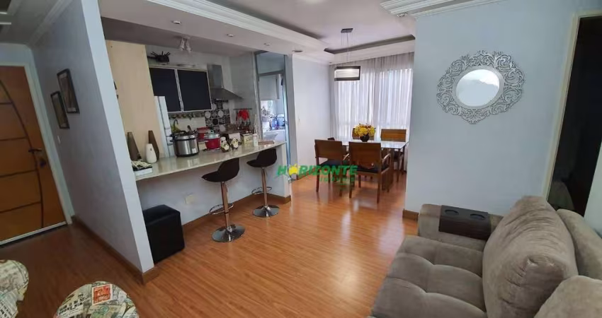 Apartamento com 3 dormitórios, 70 m² - venda ou aluguel - Monte Castelo - São José dos Campos/SP