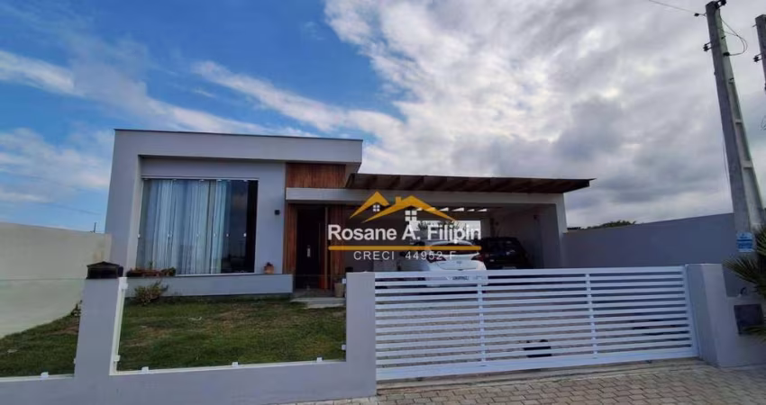 Casa com 3 dormitórios à venda, 144 m² - Golfinho - Balneário Arroio do Silva/SC