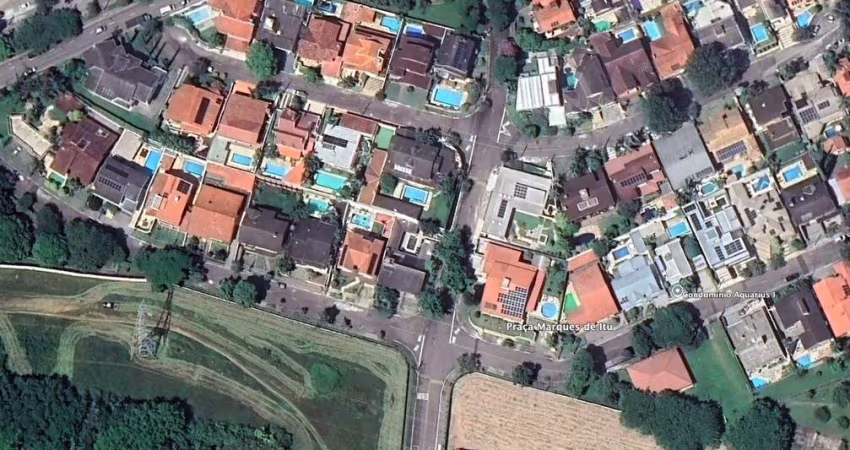 Terreno á venda no Condominio Aquarius 1 - 1.494,78  m² - 57 m de testada em aclive