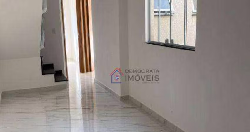 Cobertura, 91 m² - venda por R$ 477.000,00 ou aluguel por R$ 2.950,68/mês - Vila Homero Thon - Santo André/SP