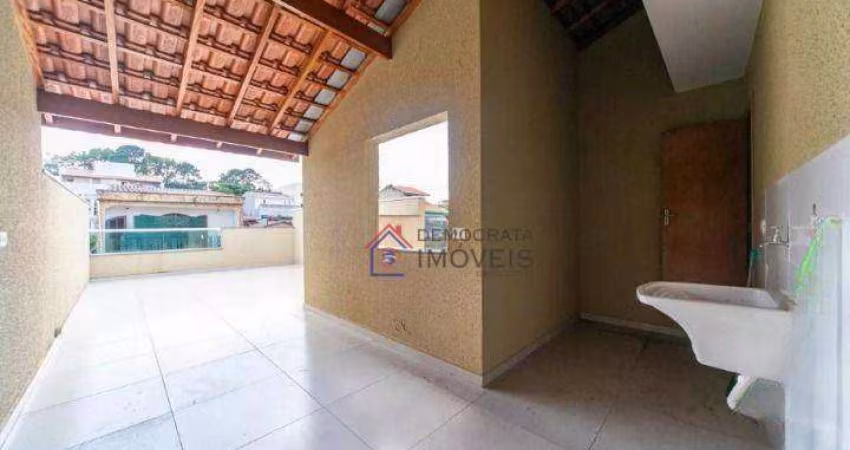 Cobertura com 2 dormitórios à venda, 104 m² por R$ 380.000,00 - Jardim Santo Alberto - Santo André/SP