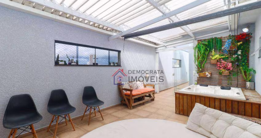 Cobertura com 2 dormitórios à venda, 160 m² por R$ 1.100.000,00 - Santa Maria - Santo André/SP