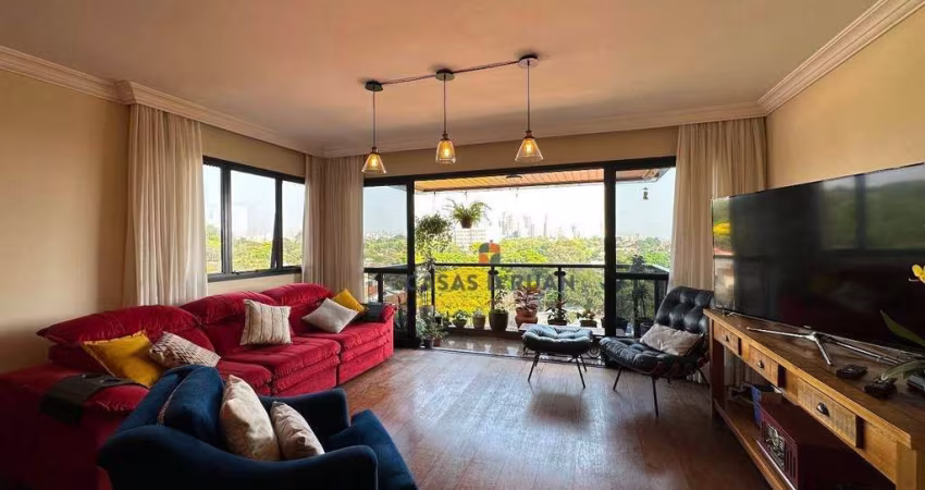 Apartamento com 165m2 de área útil, 4 suítes e vista panorâmica para a City lapa!