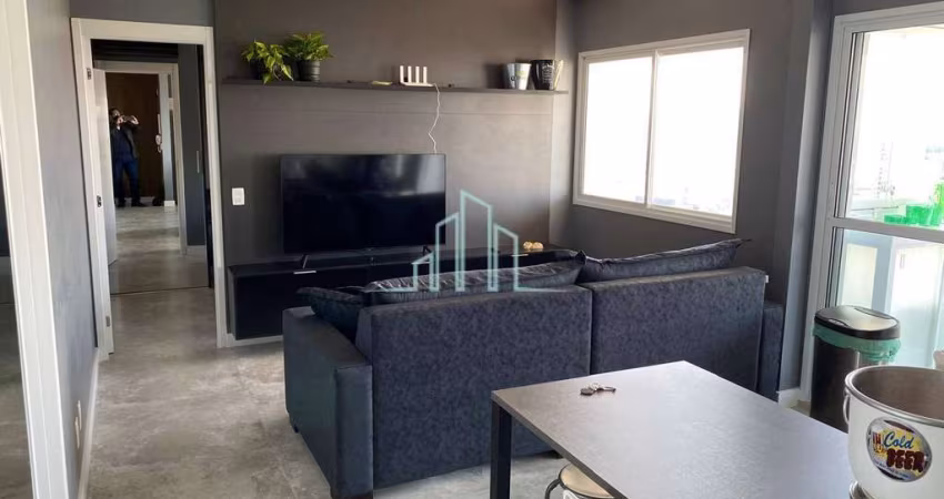Apartamento mobiliado 1 quarto, 54m², aluguel por R$ 6.600/mês- Alphaville
