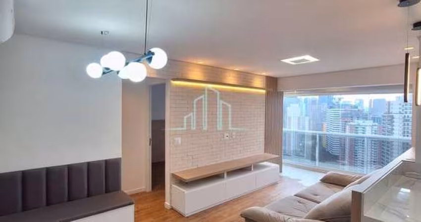 Apartamento mobiliado com 50m², aluguel mensal  por R$ 5.500 - Alphaville
