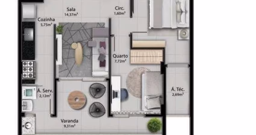 Apartamento em Jardim Camburi - Vitória ES