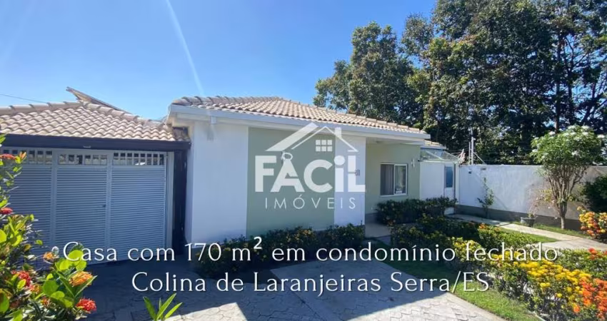 Casa de Condomínio em Colina de Laranjeiras  -  Serra