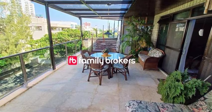 EXCELENTE COBERTURA DUPLEX COM 470M² | 4 QUARTOS | VISTA MAR - JARDIM OCEÂNICO.