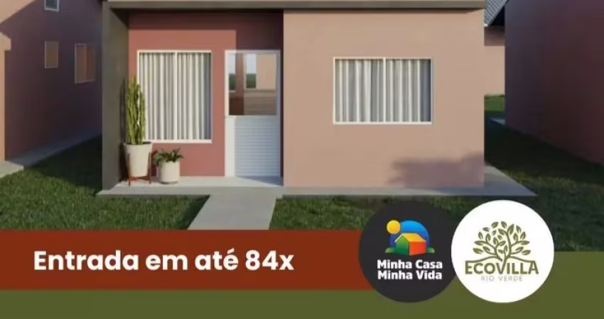 Casa com 02 Quartos
