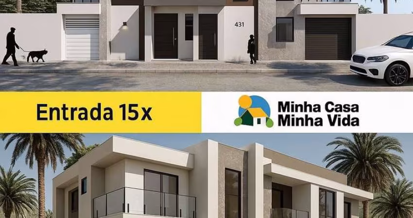 Casa para Venda em Montes Claros, Jardim Niemeyer, 2 dormitórios, 1 suíte, 2 banheiros, 2 vagas