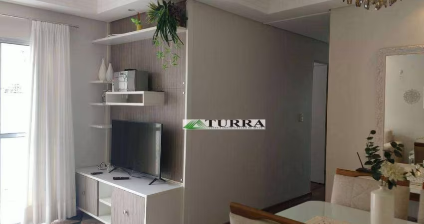 Apartamento com 2 dormitórios à venda, 59 m² por R$ 330.000 - Colônia - Jundiaí/SP
