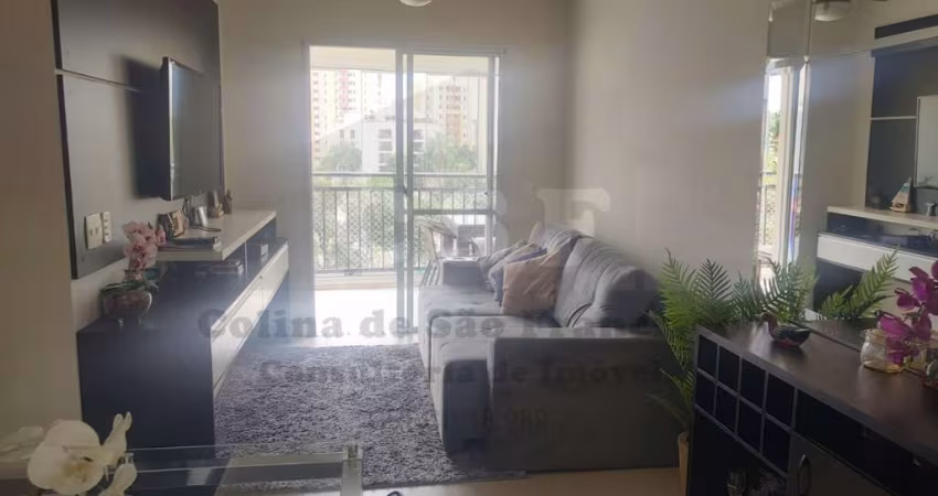 Apartamento de alto padrão no Butantã, São Paulo-SP: 2 quartos, 1 suíte, 2 salas, 2 banheiros, 2 vagas, 60m². Venha conferir!