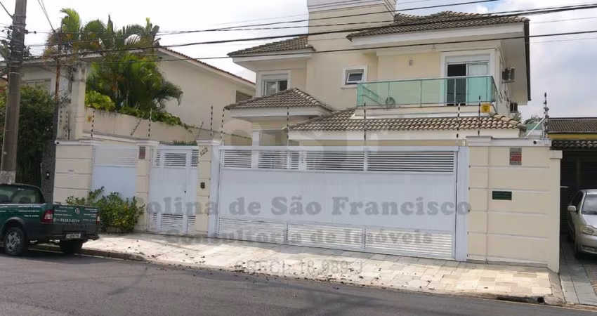 Luxuosa Casa em Condomínio à venda em Osasco-SP, Parque dos Príncipes: 4 quartos, 4 suítes, sala ampliada, 7 banheiros, 6 vagas, 374m².