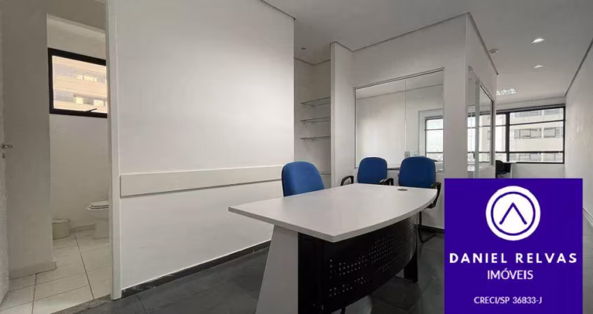 Sala Comercial Mobiliada, 62 m², Para Locação no CEA 1, Alphaville