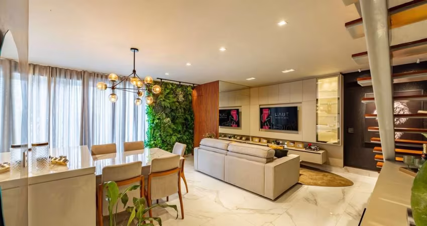 Duplex no Bueno, com lazer completo à disposição.