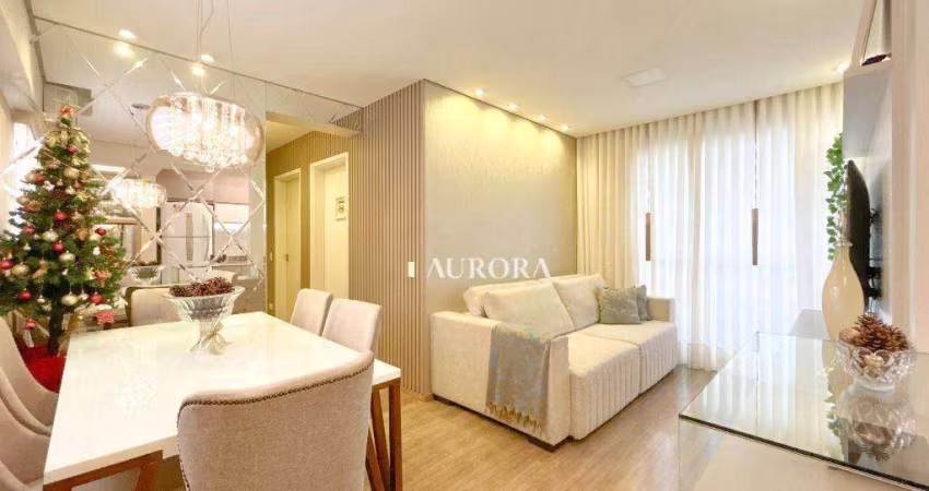 Edifício Solar Mirador com 3 dormitórios à venda, 75 m² por R$ 710.000 - Aurora - Londrina/PR