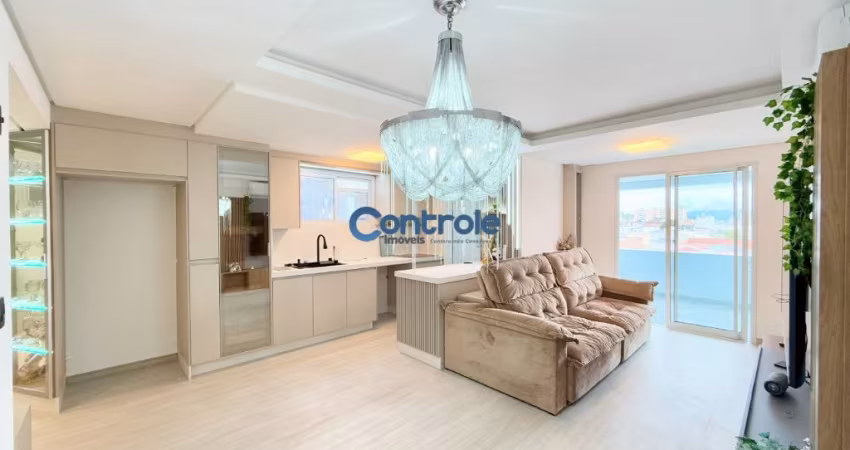 Apartamento de 2 dormitórios sendo 1 suíte em Barreiros/São José, SC