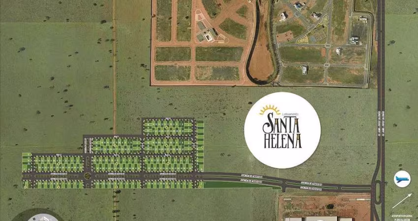 Terreno a prazo Loteamento Santa Helena, em Três Lagoas