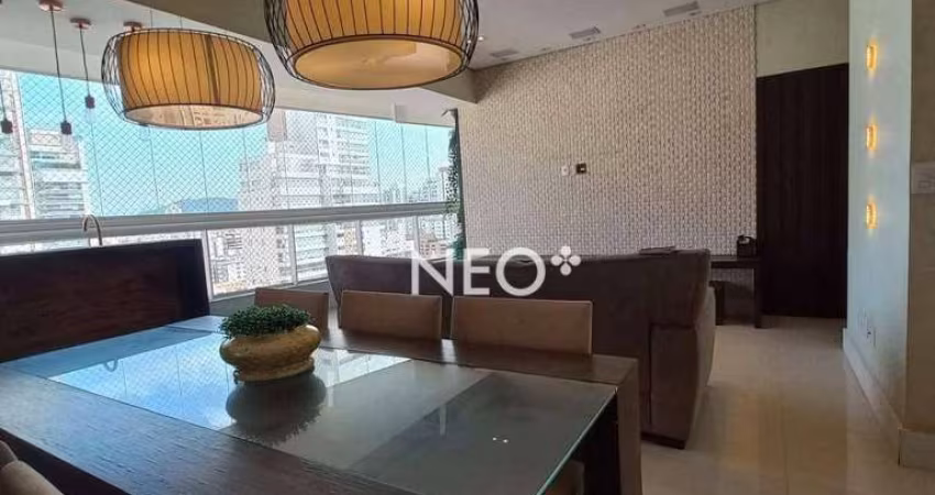 Apartamento com 3 dormitórios à venda, 131 m² por R$ 1.840.000,00 - Boqueirão - Santos/SP