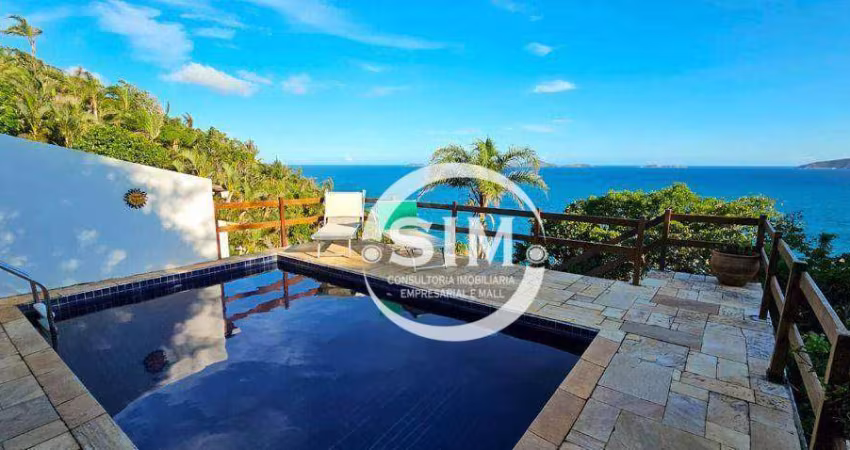 Casa com 5 dormitórios à venda, 420 m² na Praia Caravelas - Armação dos Búzios/RJ