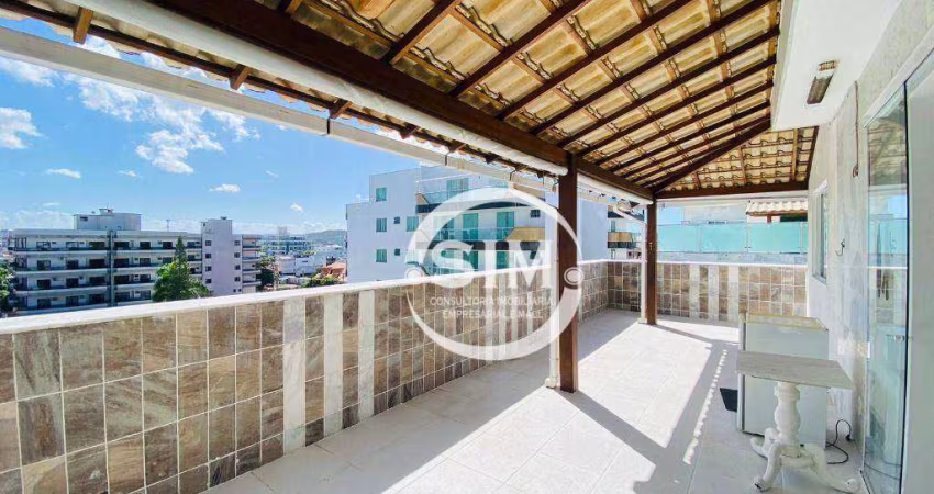 Cobertura com 3 dormitórios à venda, 164 m² por R$ 650.000,00 - Vila Nova - Cabo Frio/RJ