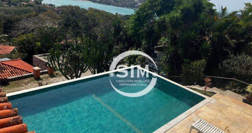 Casa com 4 dormitórios à venda, 500 m² na Ferradura - Armação dos Búzios/RJ