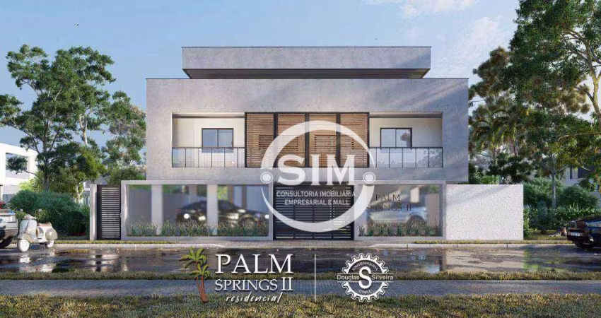Apartamento com 2 dormitórios à venda, 72 m² nas Palmeiras - Cabo Frio/RJ