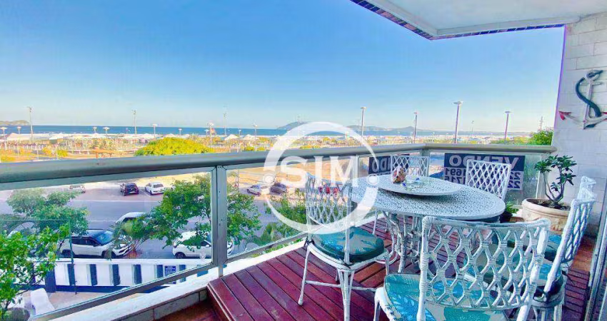 Apartamento com 3 dormitórios à venda, 200 m² por R$ 1.650.000,00 - Bairro Nova Califórnia - Cabo Frio/RJ