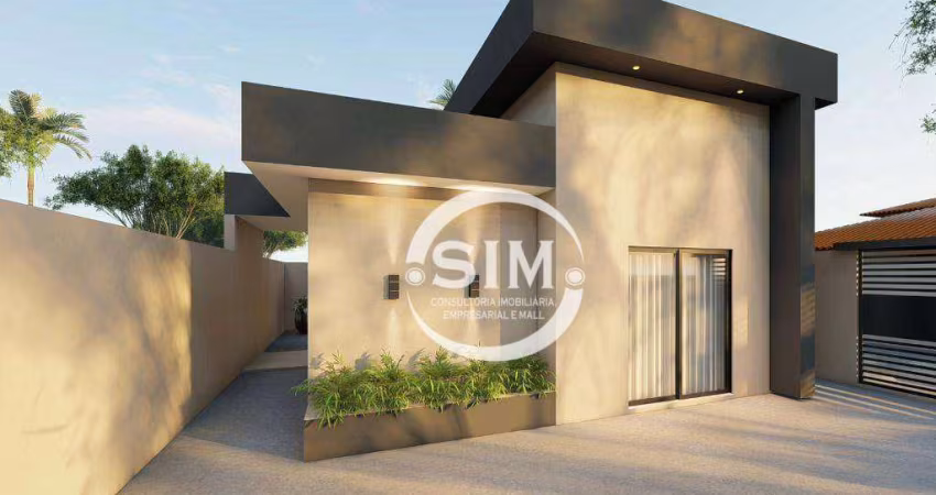 Casa com 3 dormitórios à venda, 76 m² no Fluminense - São Pedro da Aldeia/RJ