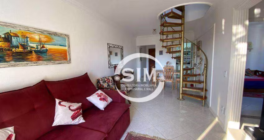 Cobertura com 4 dormitórios à venda, 120 m² por R$ 770.000,00 - Vila Nova - Cabo Frio/RJ