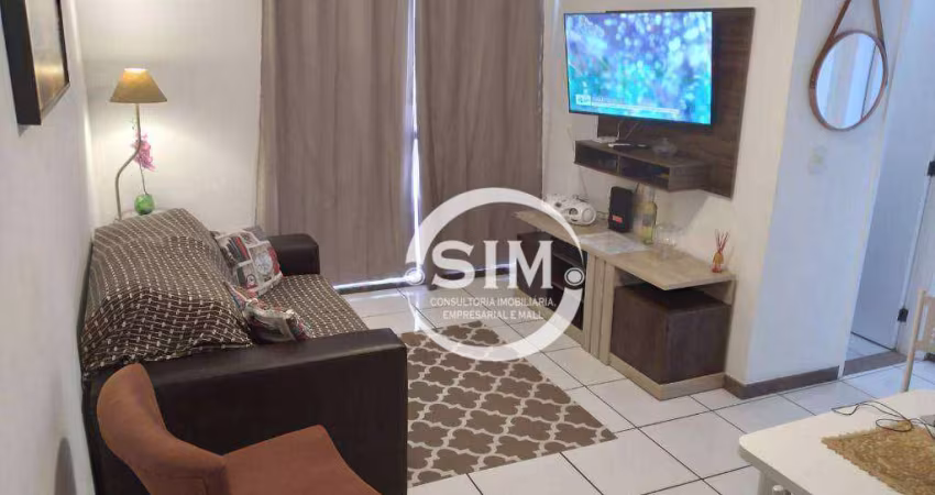 Apartamento com 1 dormitório à venda, 75 m² por R$ 450.000 - Centro - Cabo Frio/RJ