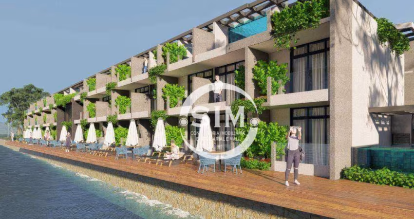 Flat com 1 dormitório à venda, 29 m² por R$ 480.000 - Passagem - Cabo Frio/RJ