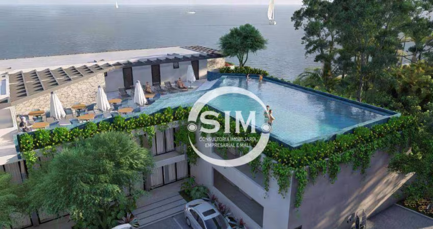 Flat com 1 dormitório à venda, 26 m² por R$ 494.845 - Passagem - Cabo Frio/RJ