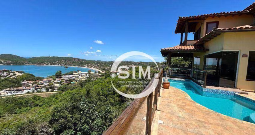 Casa com 5 dormitórios à venda, 350 m²  na  Ferradura - Armação dos Búzios/RJ