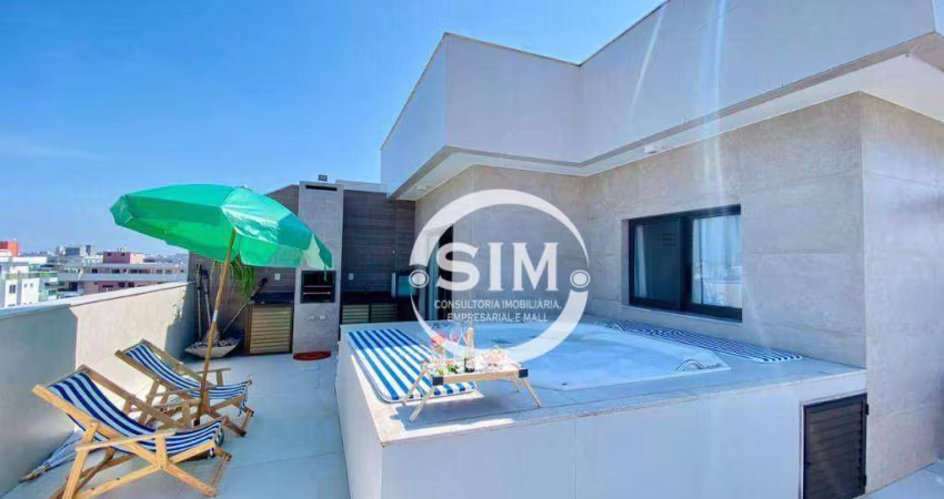 Cobertura com 3 dormitórios à venda, 200 m² por R$ 1.950.000,00 - Vila Nova - Cabo Frio/RJ