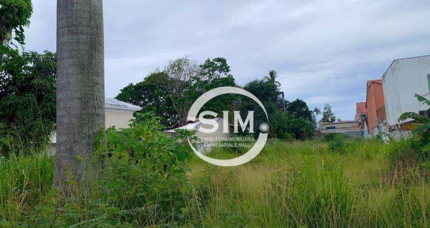 Terreno à venda, 960 m² por R$ 2.300.000,00 - Palmeiras - Cabo Frio/RJ