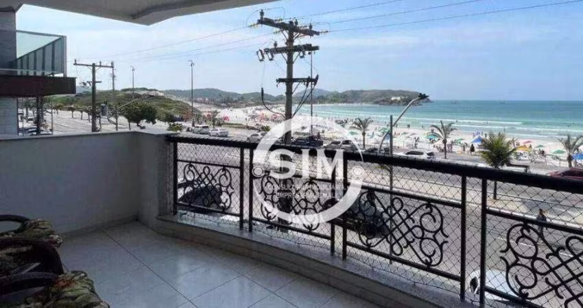 Apartamento com 4 dormitórios à venda, 211 m² por R$ 2.500.000,00 - Praia do Forte - Cabo Frio/RJ