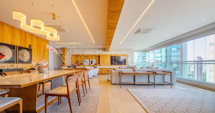 Apartamento Alto Padrão Varanda - Gourmet com 3 Suítes e 5 Vagas no Anália Franco