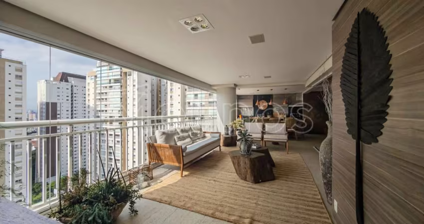 Apartamento 242 m2 no Tatuapé, 4 dormitórios (4 suítes) 4 vagas - Condomínio Praça das Aguas