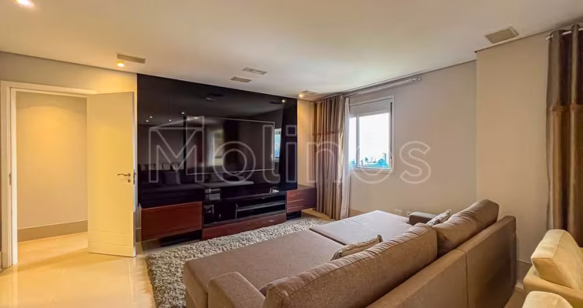 Apartamento para locação frente ao Parque Ceret, com 155 m² 3 dormitórios