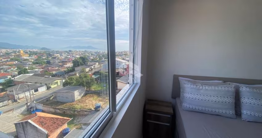 Apartamento 02 domitórios vista mar à venda em Serraria, São José / SC