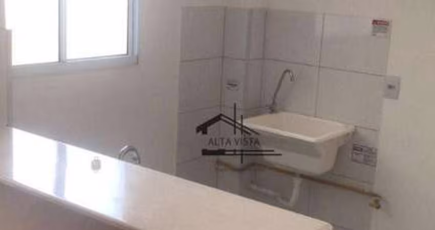 Apartamento com 2 dormitórios à venda, 48 m² por R$ 180.000 - Jardim Patrícia - Uberlândia/MG