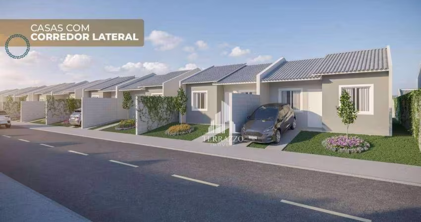 Casa à venda, 51 m² por R$ 250.140,39 - Campo Largo da Roseira - São José dos Pinhais/PR