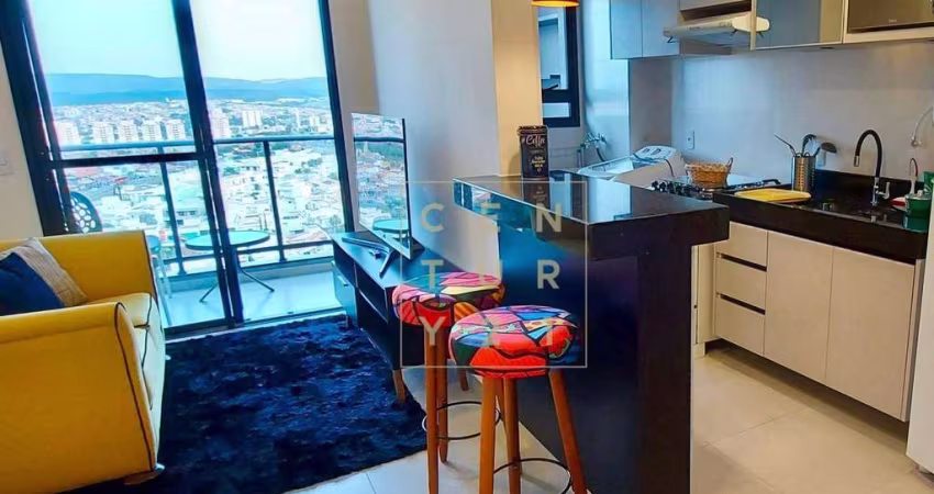 Apartamento mobiliado com 1 quarto - venda por R$ 700.000 ou aluguel por R$ 4.820/mês - Le Monde Campolim - Sorocaba/SP