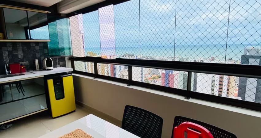 Aluguel apartamento 112 m, com vista mae- Tambaú.