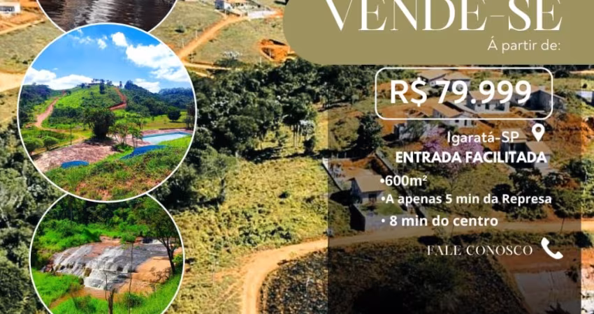 Terrenos de 600m² em um bairro planejado, com tudo pronto para você começar. A apenas 1 hora de São Paulo, mas com a paz que você não encontra na capital.