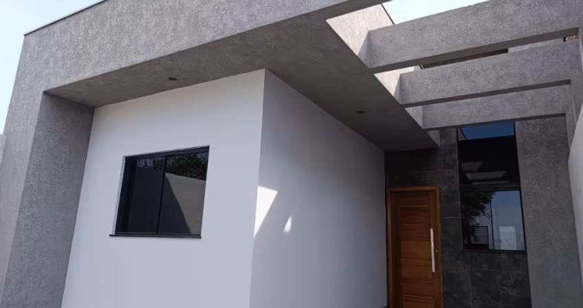 casa c/ 3 quartos (1 suíte), 80 m² construção, projeto moderno, jardim eldorado, marialva